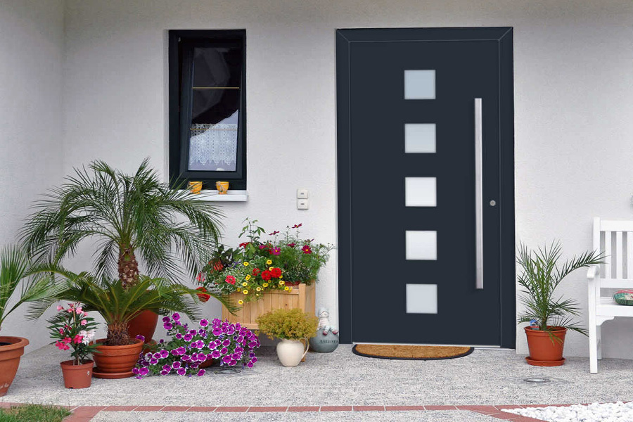 Aluminium Clad Entrance Door_Munich 